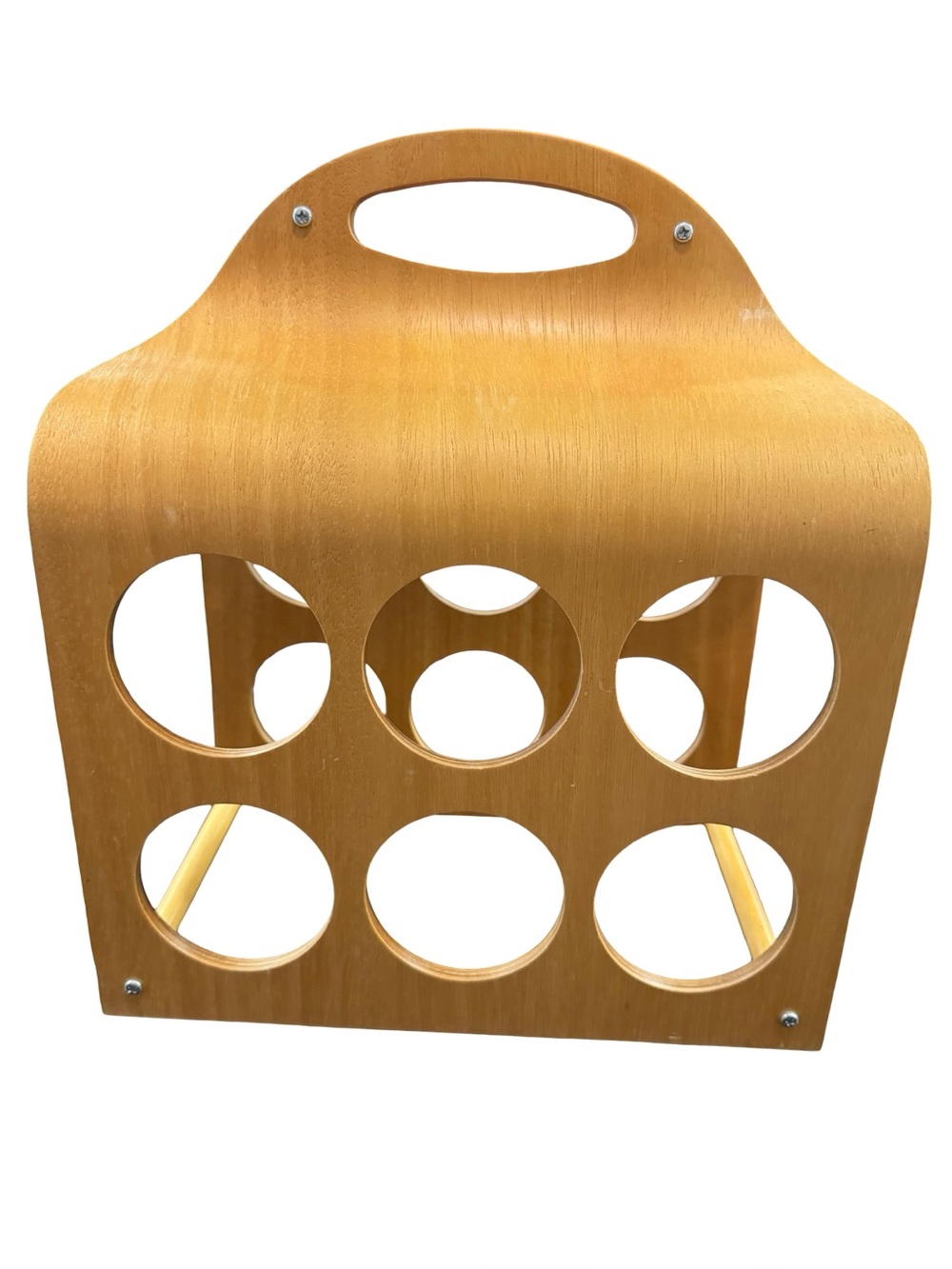 1495 / Wooden Wine Bottle Rack